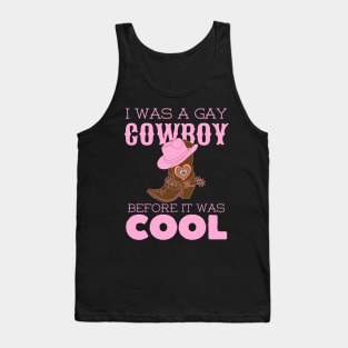 Gay Cowboy, Lgbtq Tank Top